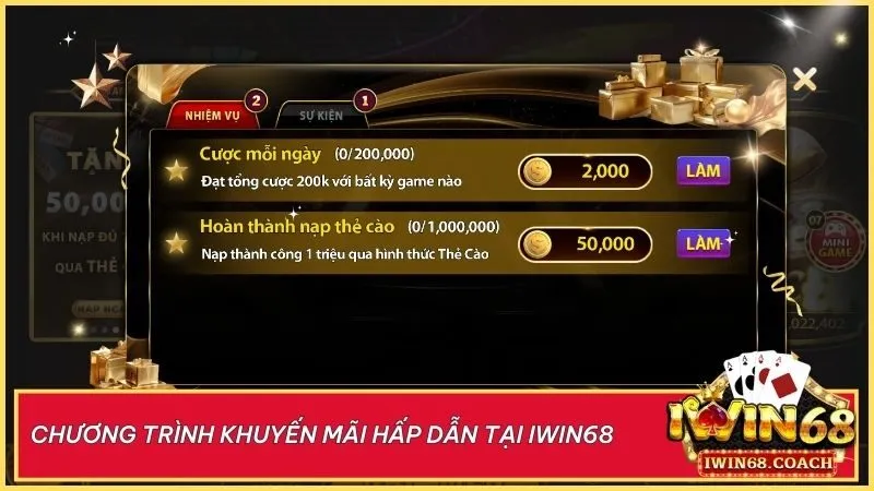 Ưu đãi siêu hấp dẫn tại Iwin68 dành cho mọi người chơi