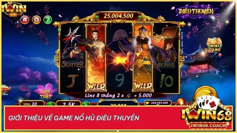 Quay vòng may mắn, rinh thưởng cực khủng với Điêu Thuyền tại Iwin68