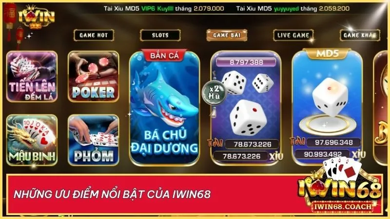 Iwin68 – Nền tảng giải trí đẳng cấp với dịch vụ hoàn hảo