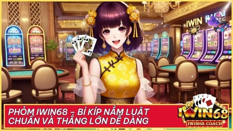 Phỏm Iwin68 – Bí kíp nắm luật chuẩn và thắng lớn dễ dàng