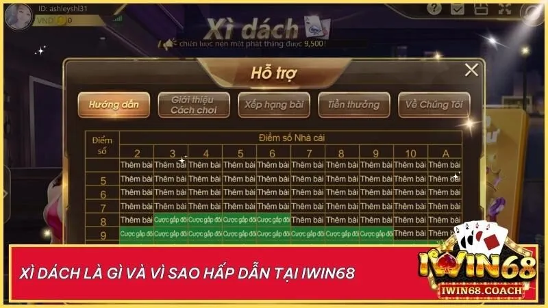 Khám phá sức hút của Xì Dách tại Iwin68 – nơi mang đến trải nghiệm đỉnh cao